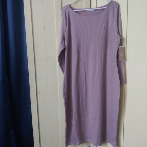 Just Fab Midi Knit Dress New - Picture 1 of 9